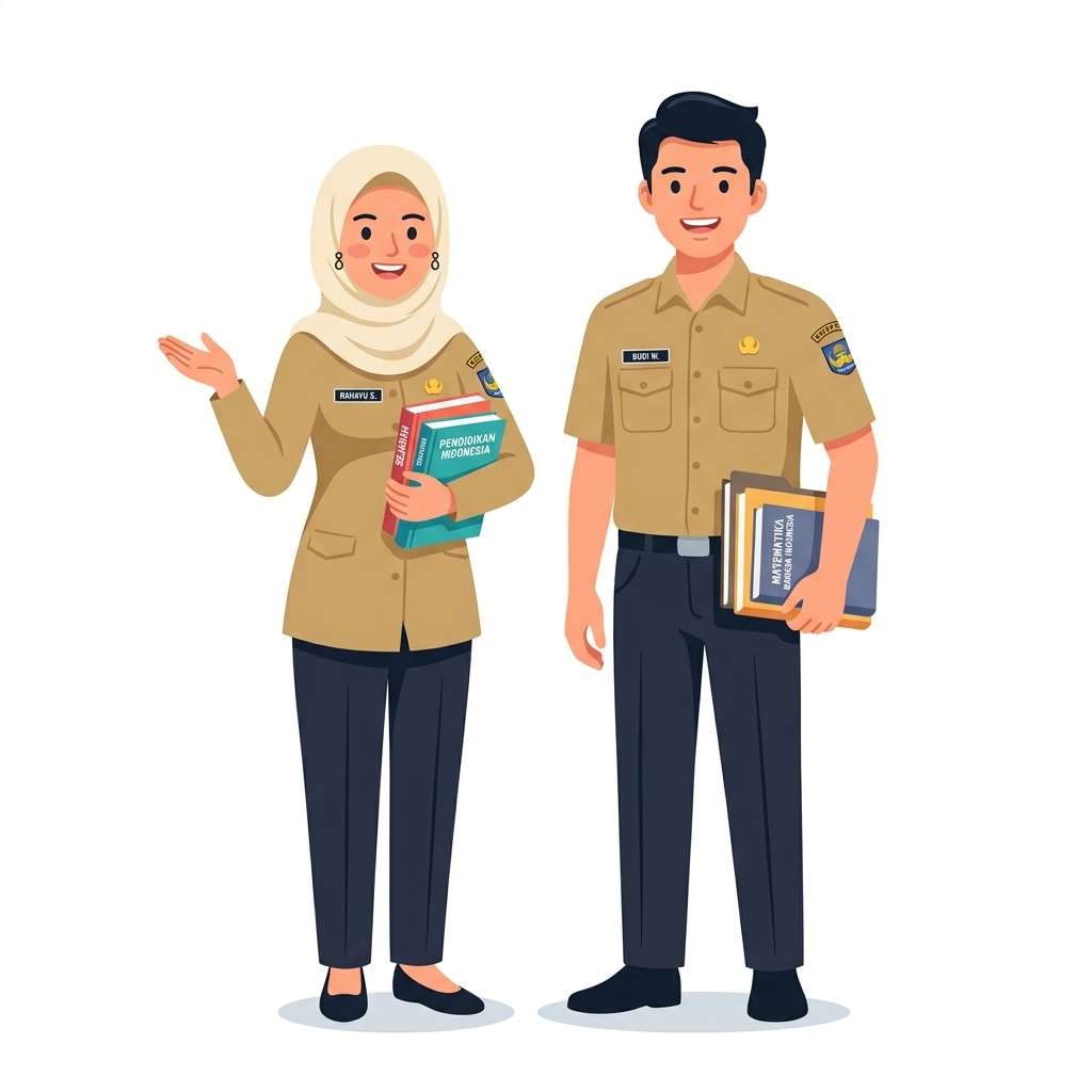 Tenaga Pendidik Illustration