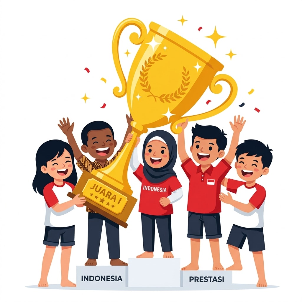 Prestasi Illustration