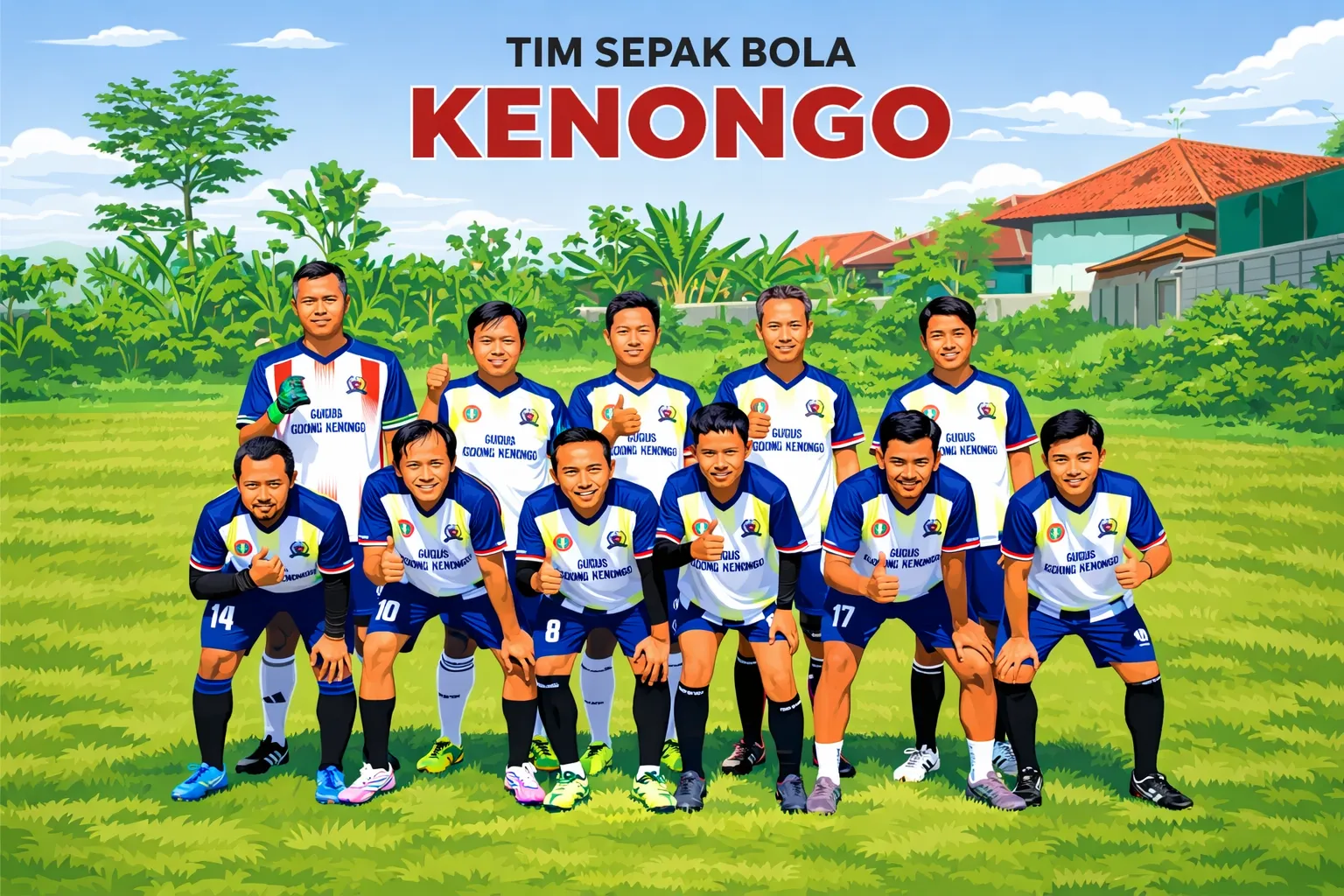 TIM SEPAK BOLA GUGUS KENONGO